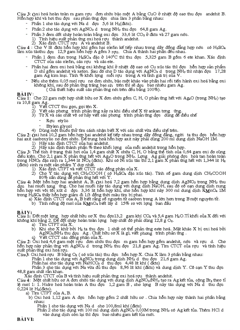 image for page Bài tập ôn môn hóa lớp 12