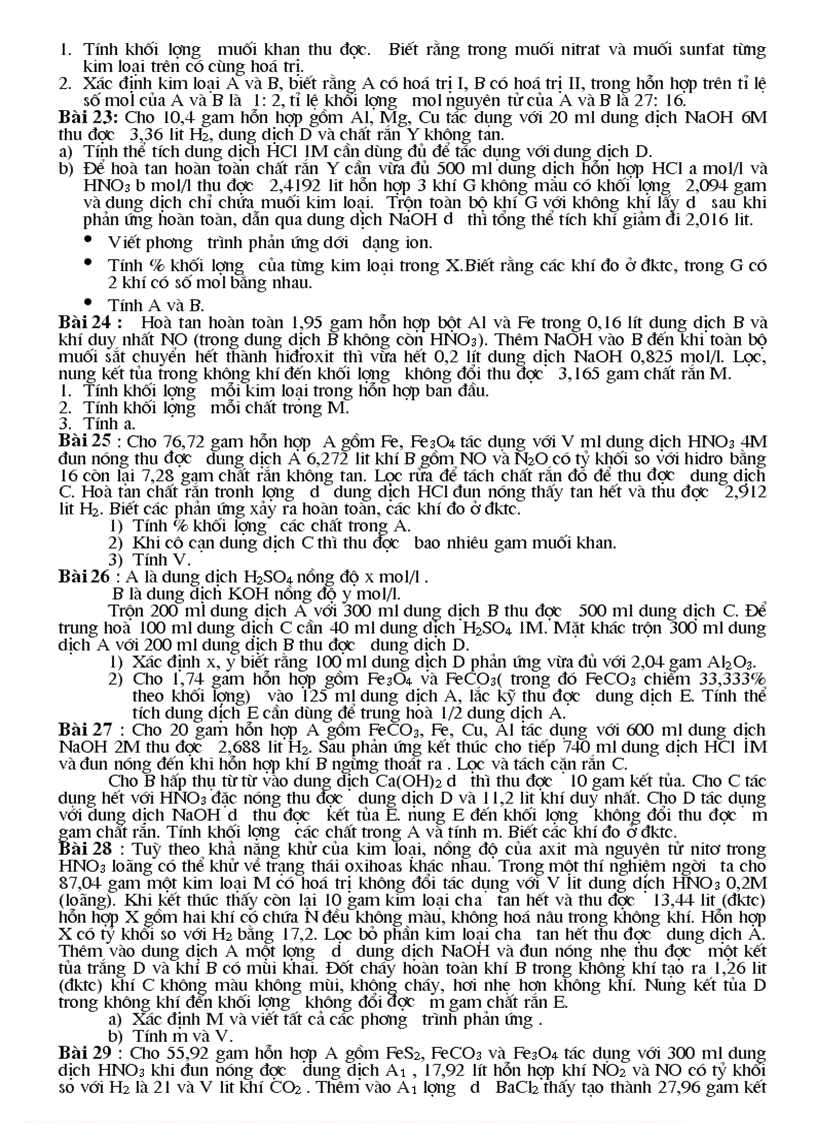 image for page Bài tập ôn môn hóa lớp 12