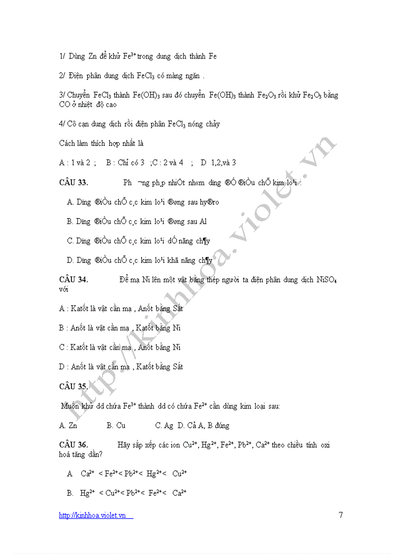 image for page Bài tập TN hoá