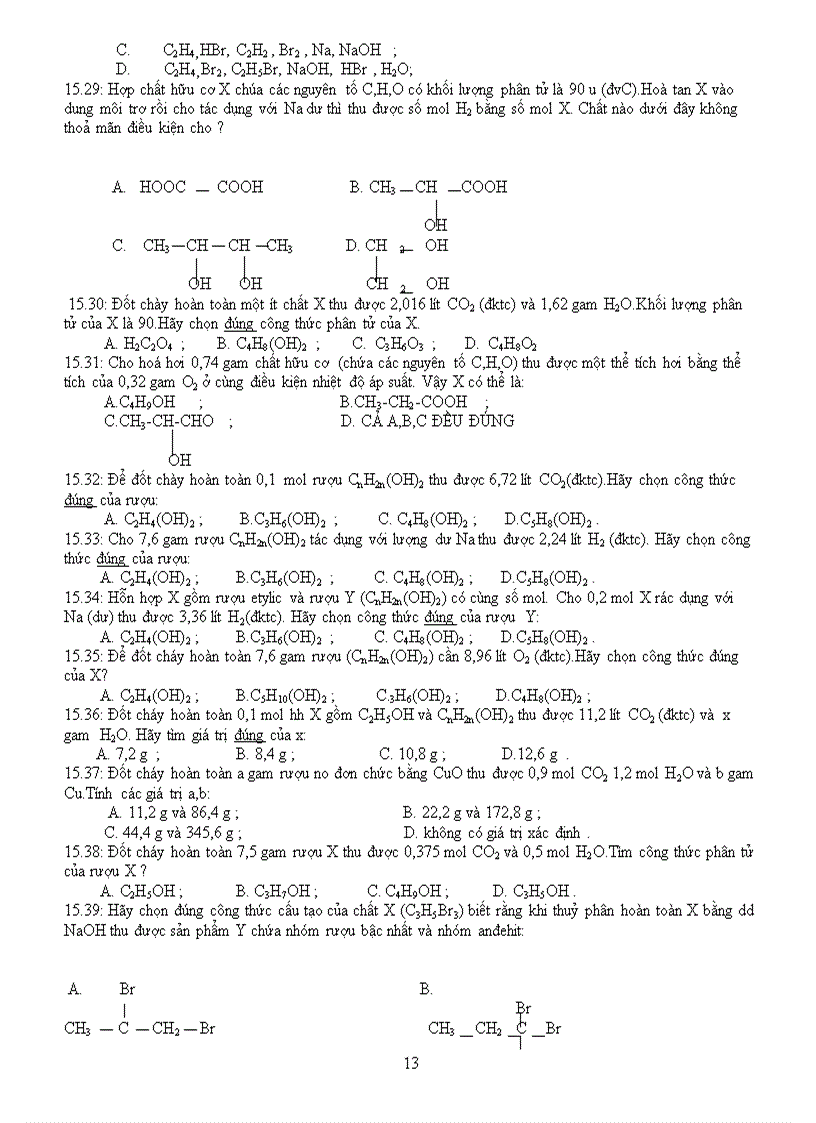 image for page Bai tap tong hop hoa thpt