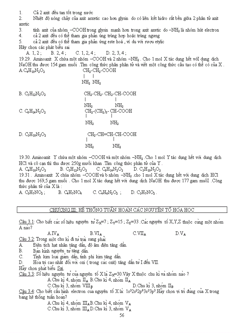 image for page Bai tap tong hop hoa thpt