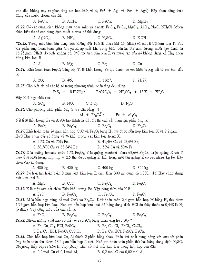 image for page Bai tap tong hop hoa thpt