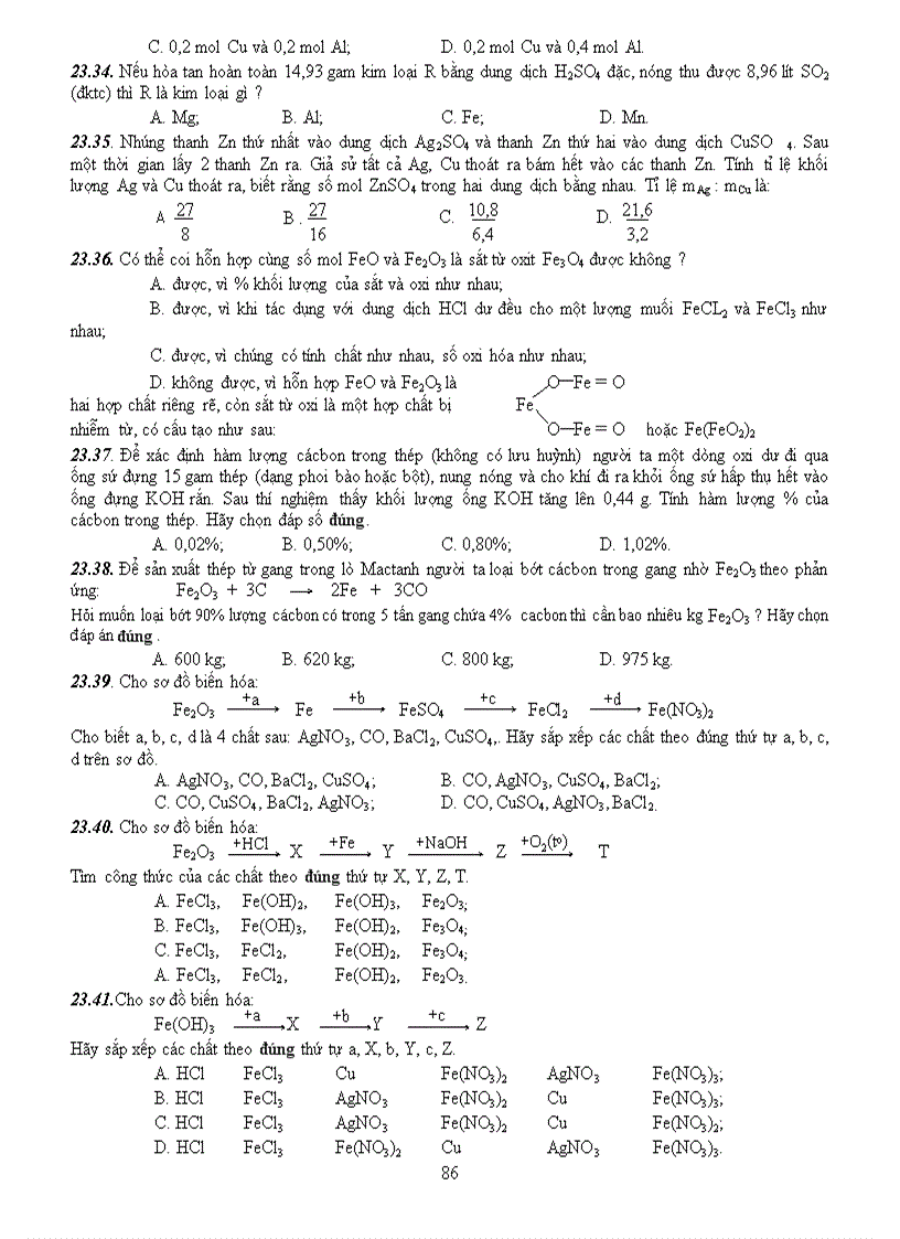 image for page Bai tap tong hop hoa thpt