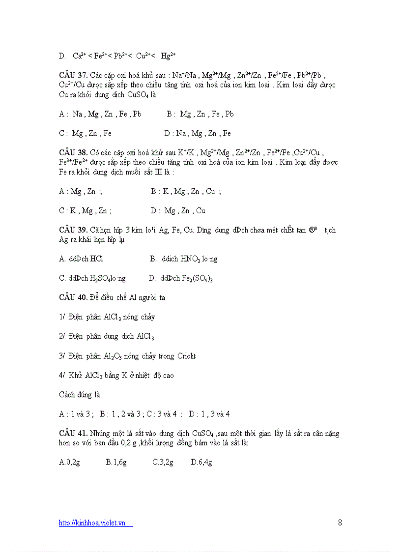 image for page Bài tập trắc nghiệm hóa 12