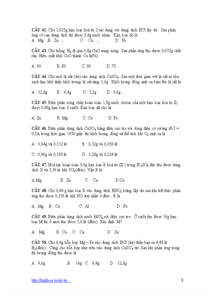 image for page Bài tập trắc nghiệm hóa 12