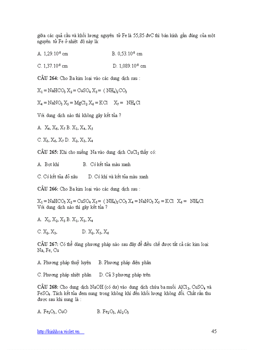 image for page Bài tập trắc nghiệm hóa 12