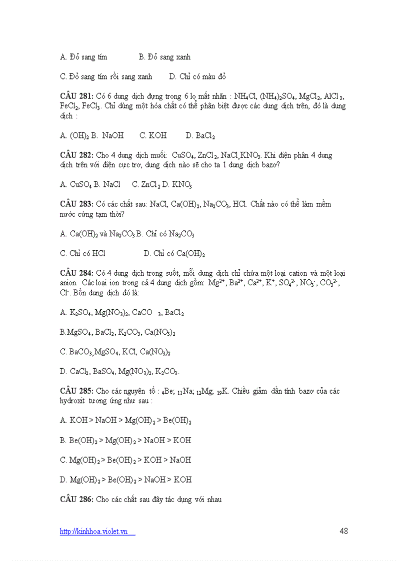 image for page Bài tập trắc nghiệm hóa 12