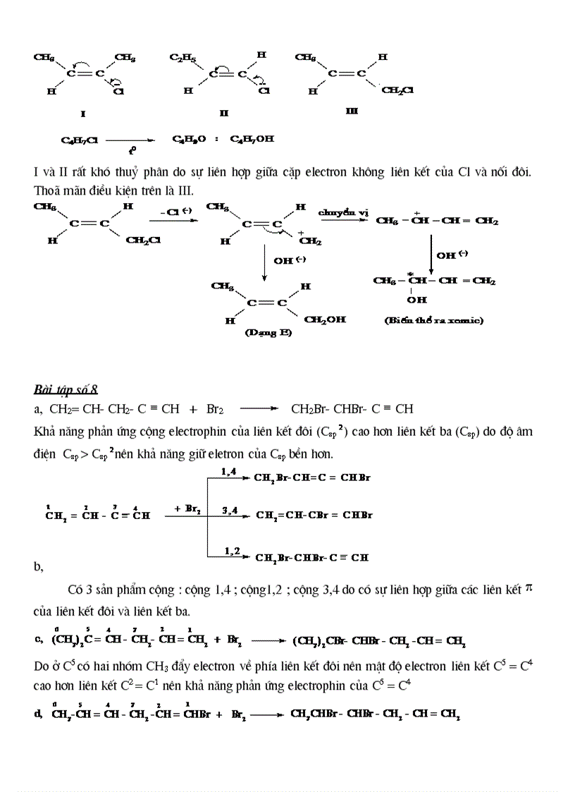 image for page Bài tập về cơ chế phản ứng