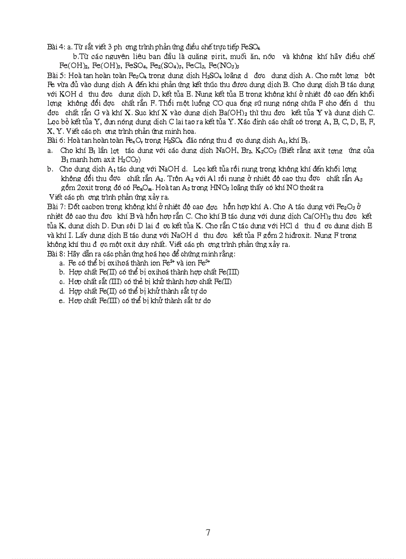 image for page Bai tap ve Fe