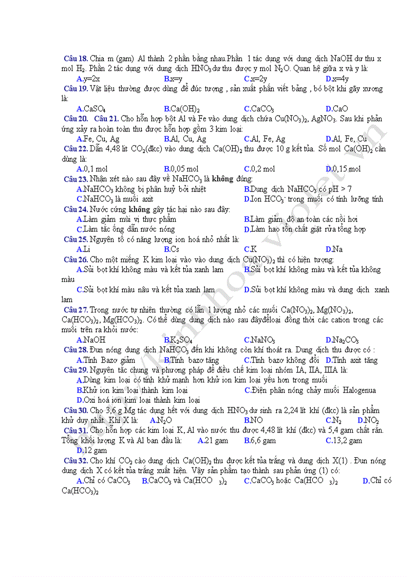 image for page Bộ đề ôn thi TN hóa 12 N C