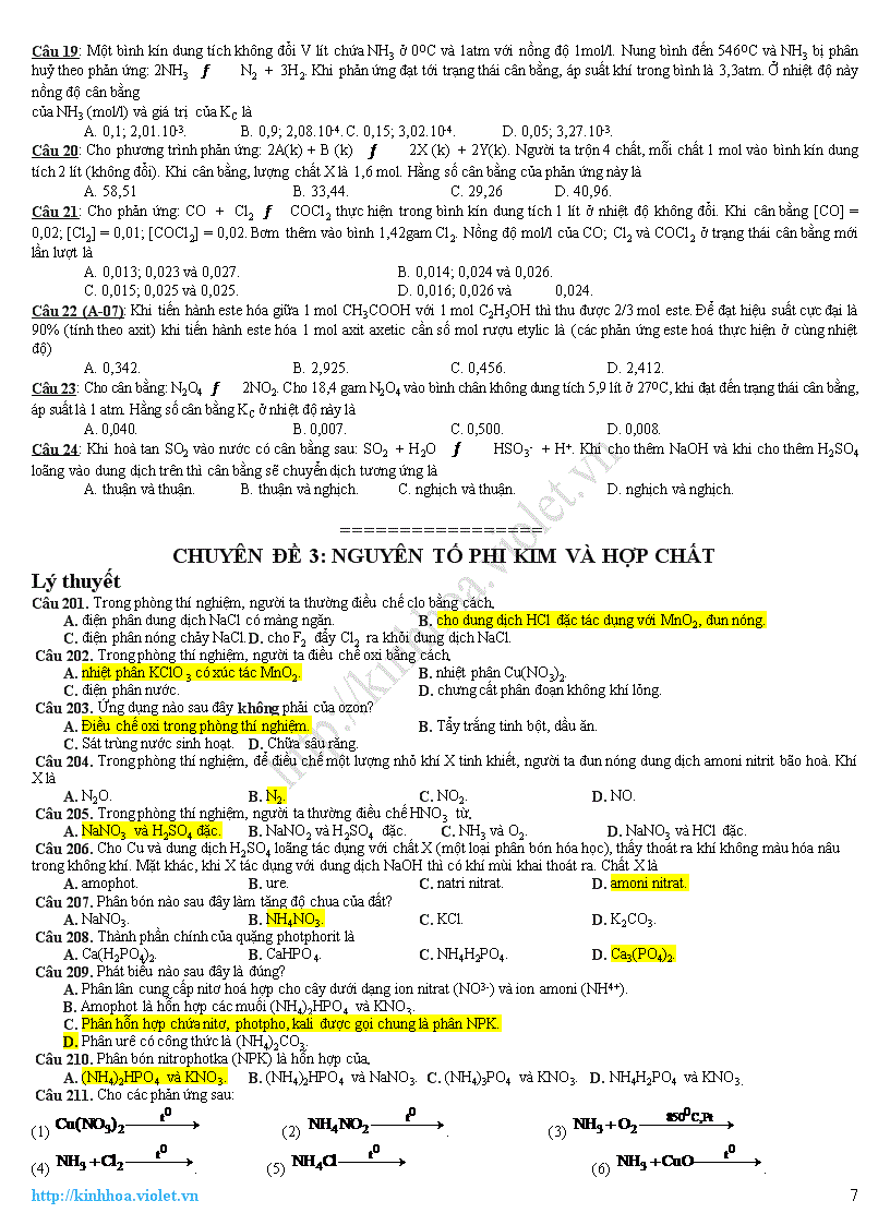 image for page Các chuyên đề ôn thi ĐH môn hóa