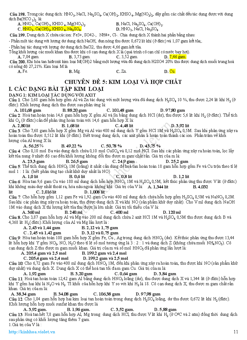 image for page Các chuyên đề ôn thi ĐH môn hóa