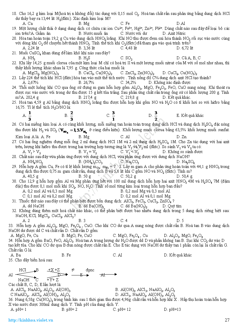 image for page Các chuyên đề ôn thi ĐH môn hóa