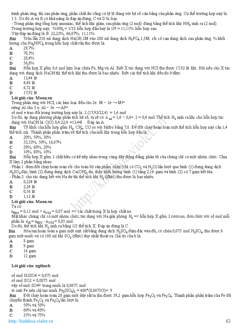image for page Các chuyên đề ôn thi ĐH môn hóa
