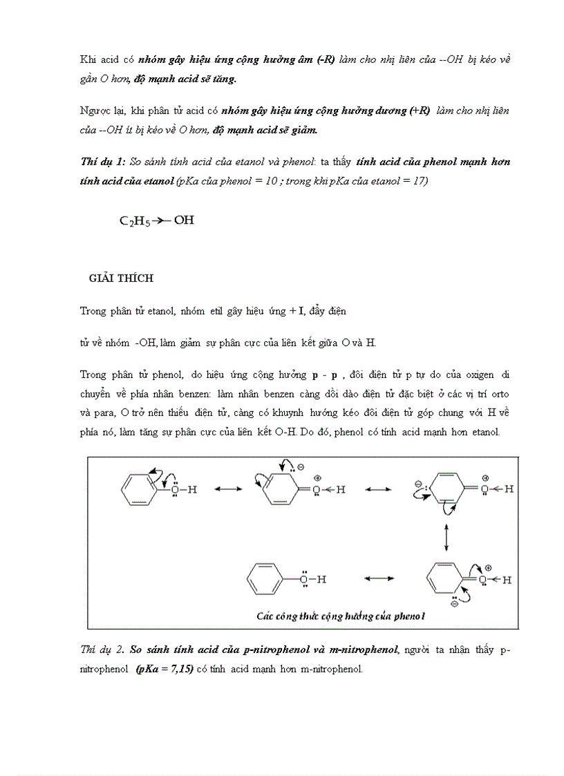 image for page Cac hieu ung cau truc trong phan tu chat huu co