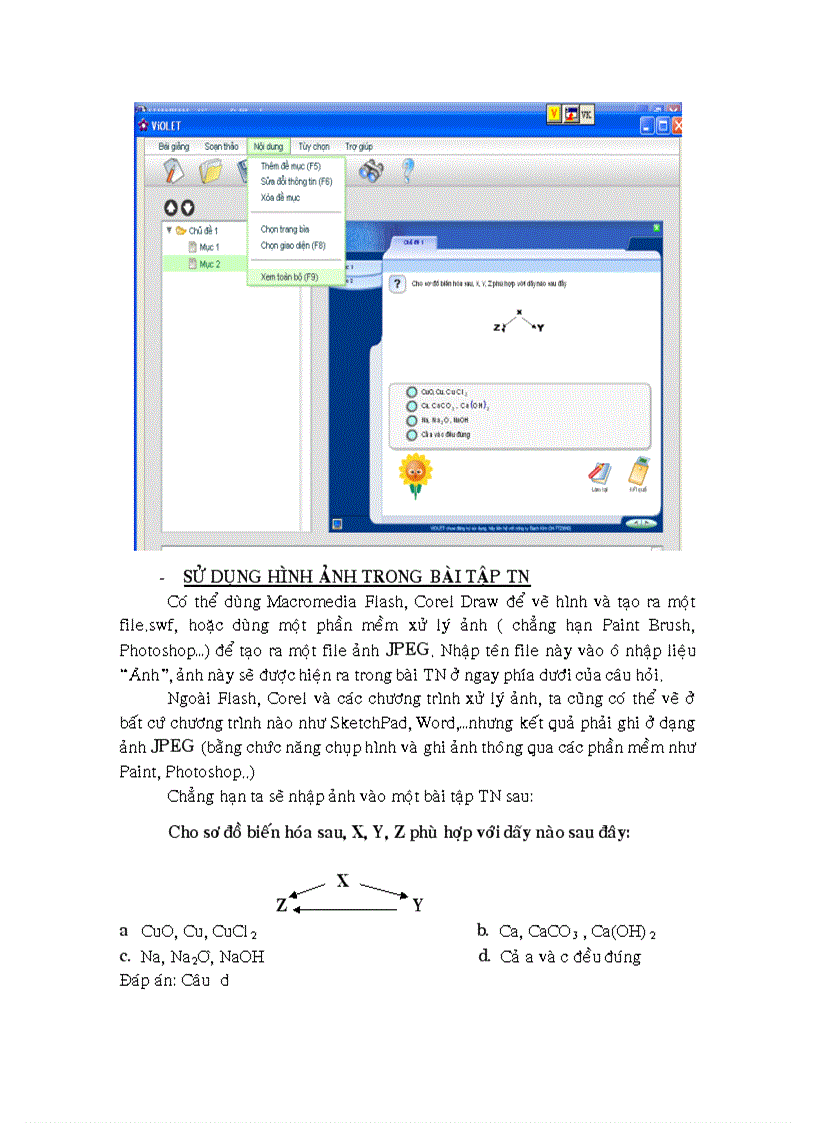 image for page Cách sử dụng phần mềm Violet