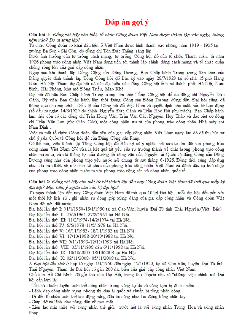 image for page Cau hoi va dap an cuoc thi tim hieu cong doan viet nam