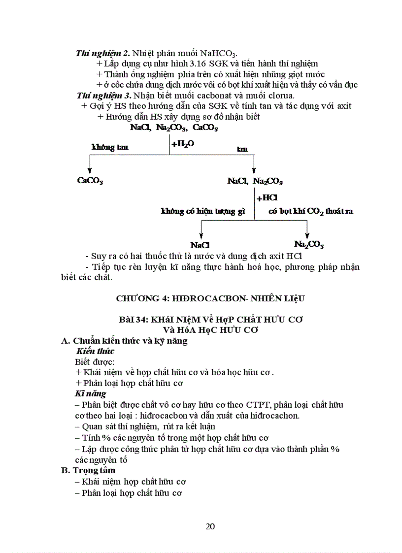 image for page Chuẩn kiến thức hóa 9