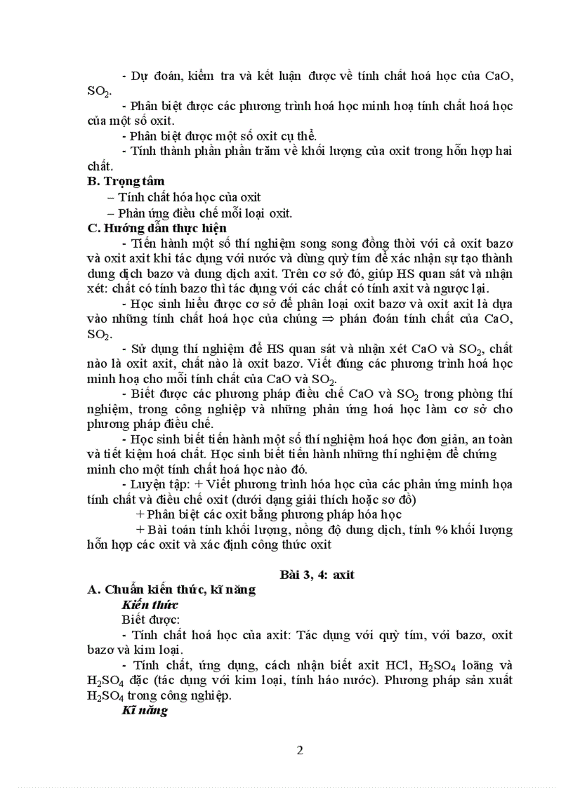 image for page Chuẩn kiến thức hóa 9