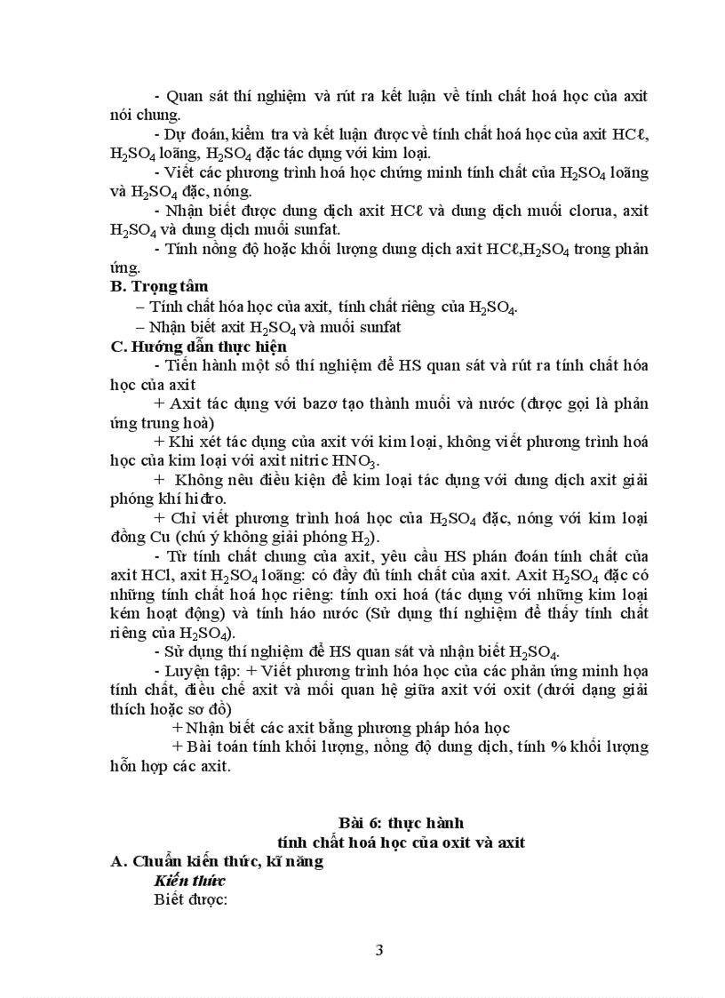 image for page Chuẩn kiến thức hóa 9