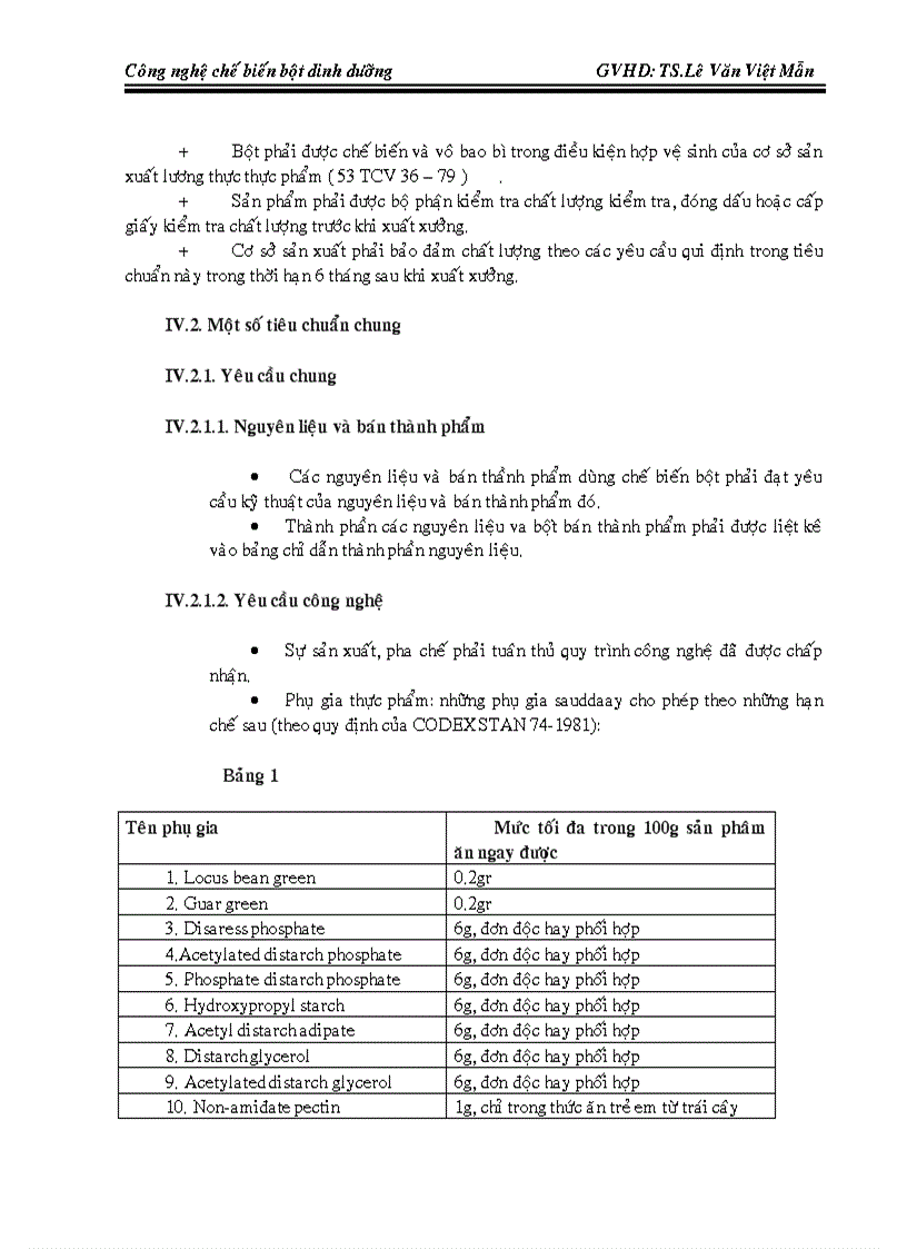 image for page Công nghệ chế biến bột dinh dưỡng