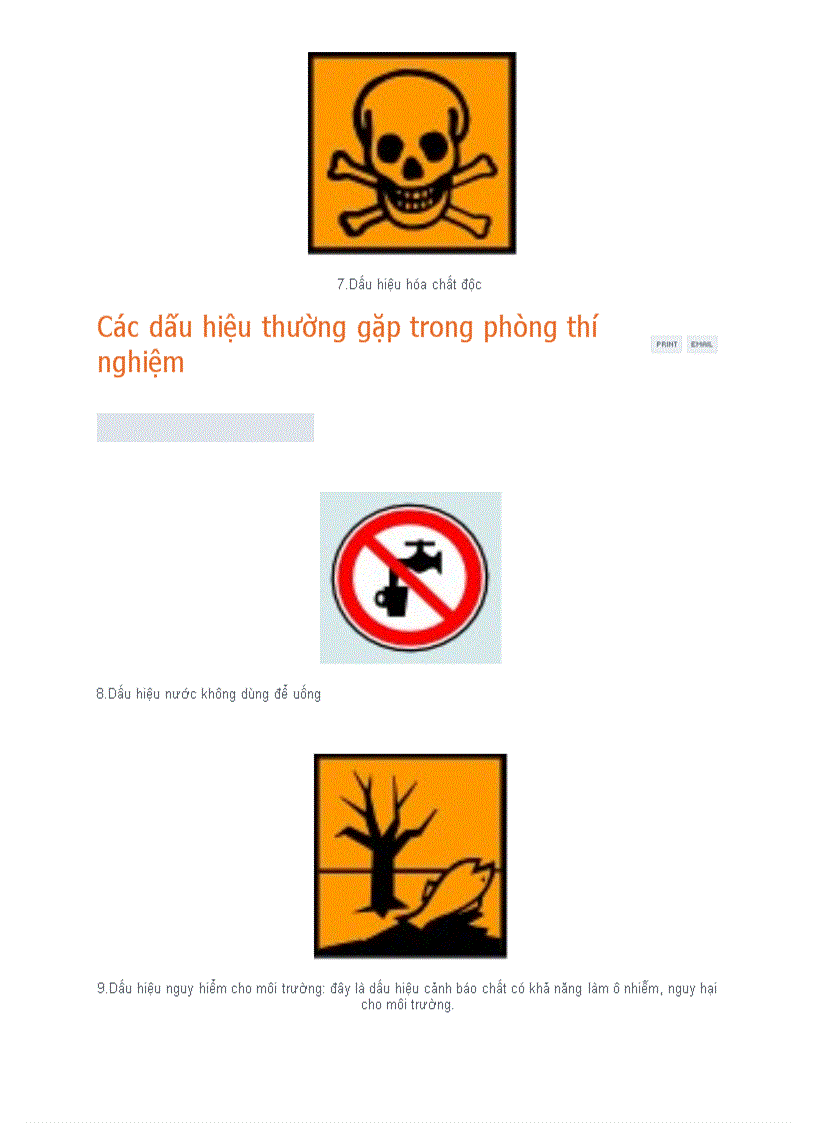 image for page Dấu hiệu trong PTN