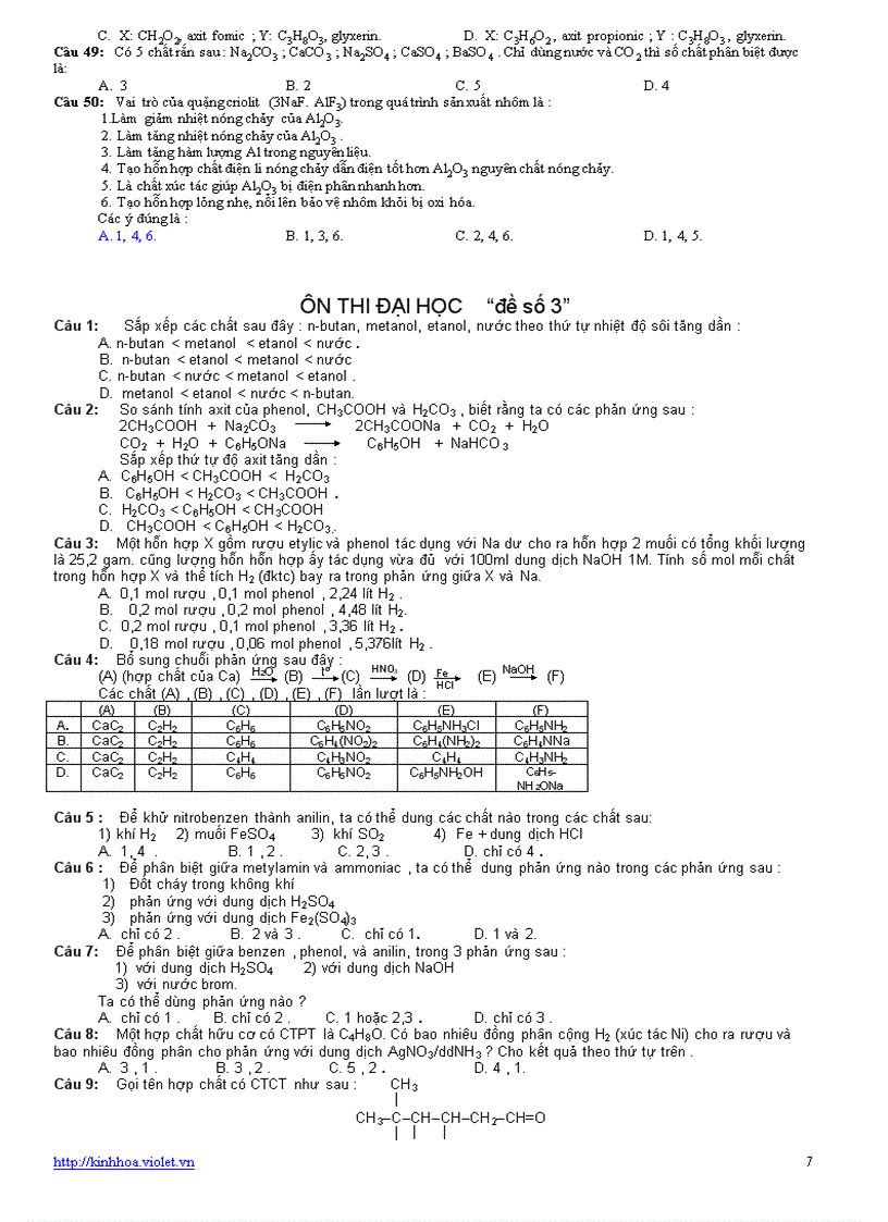 image for page Đề ôn thi TN ĐH hóa