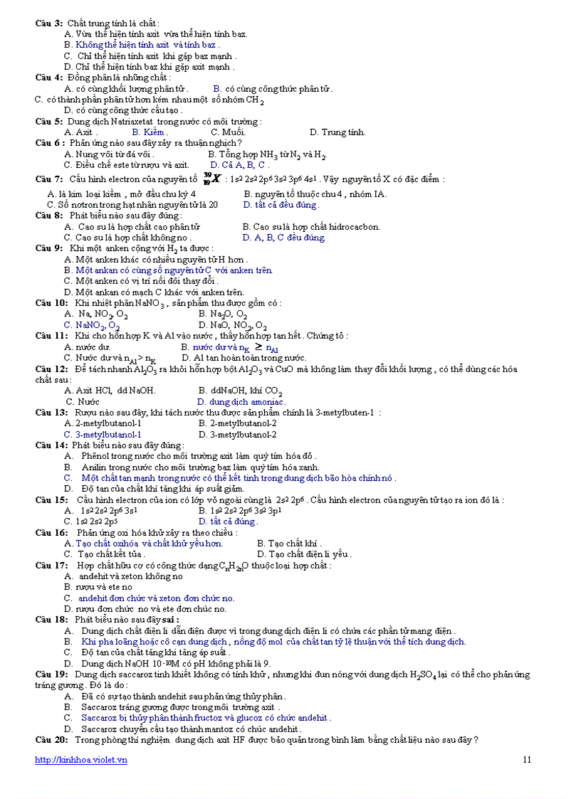 image for page Đề ôn thi TN ĐH hóa