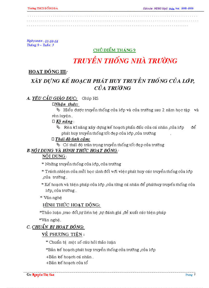 image for page GA Hoạt động ngoài giờ