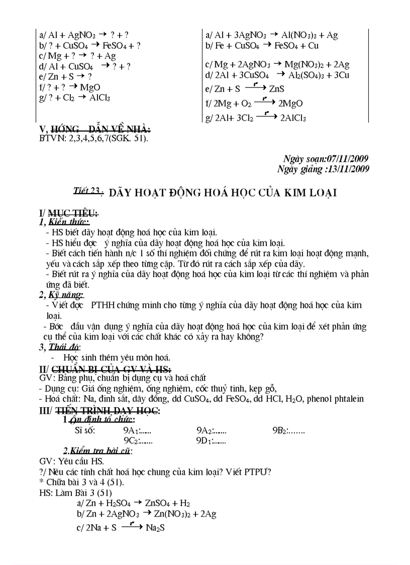 image for page Giáo án hóa 9 cực hay