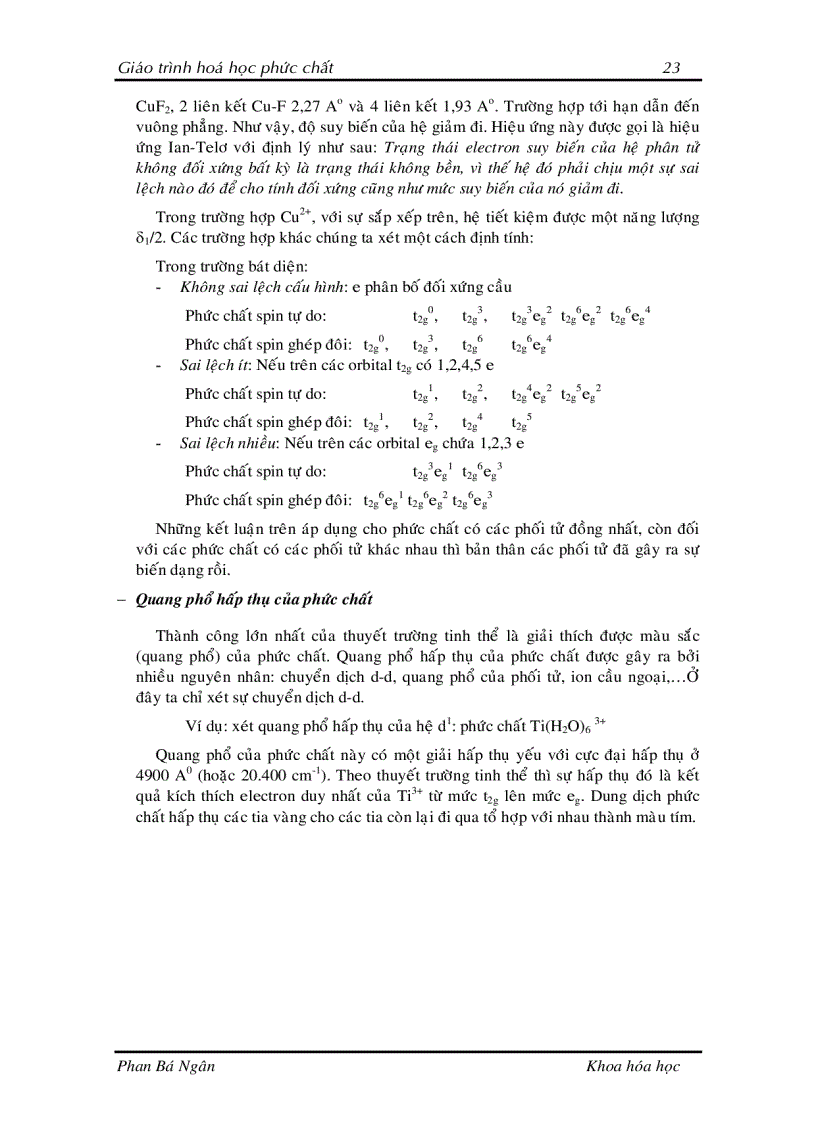 image for page Giáo trình phức chất BDHSG hóa