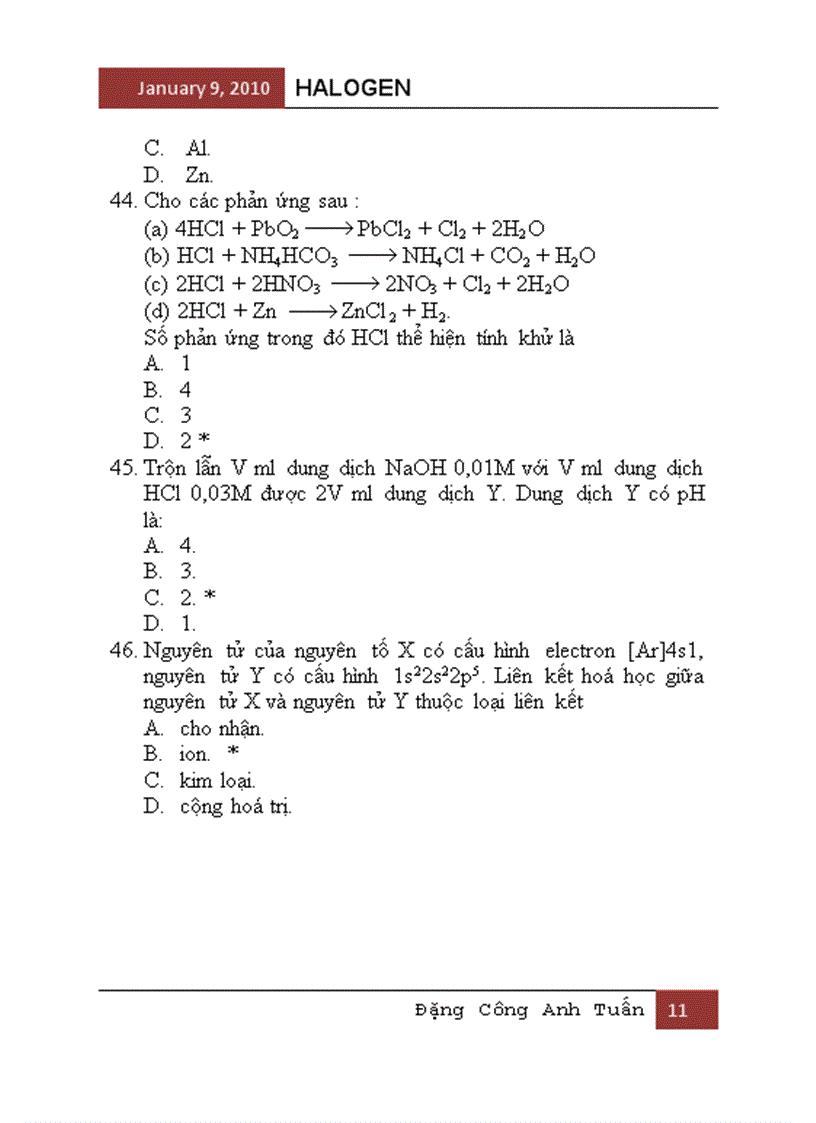 image for page Halogen phần1