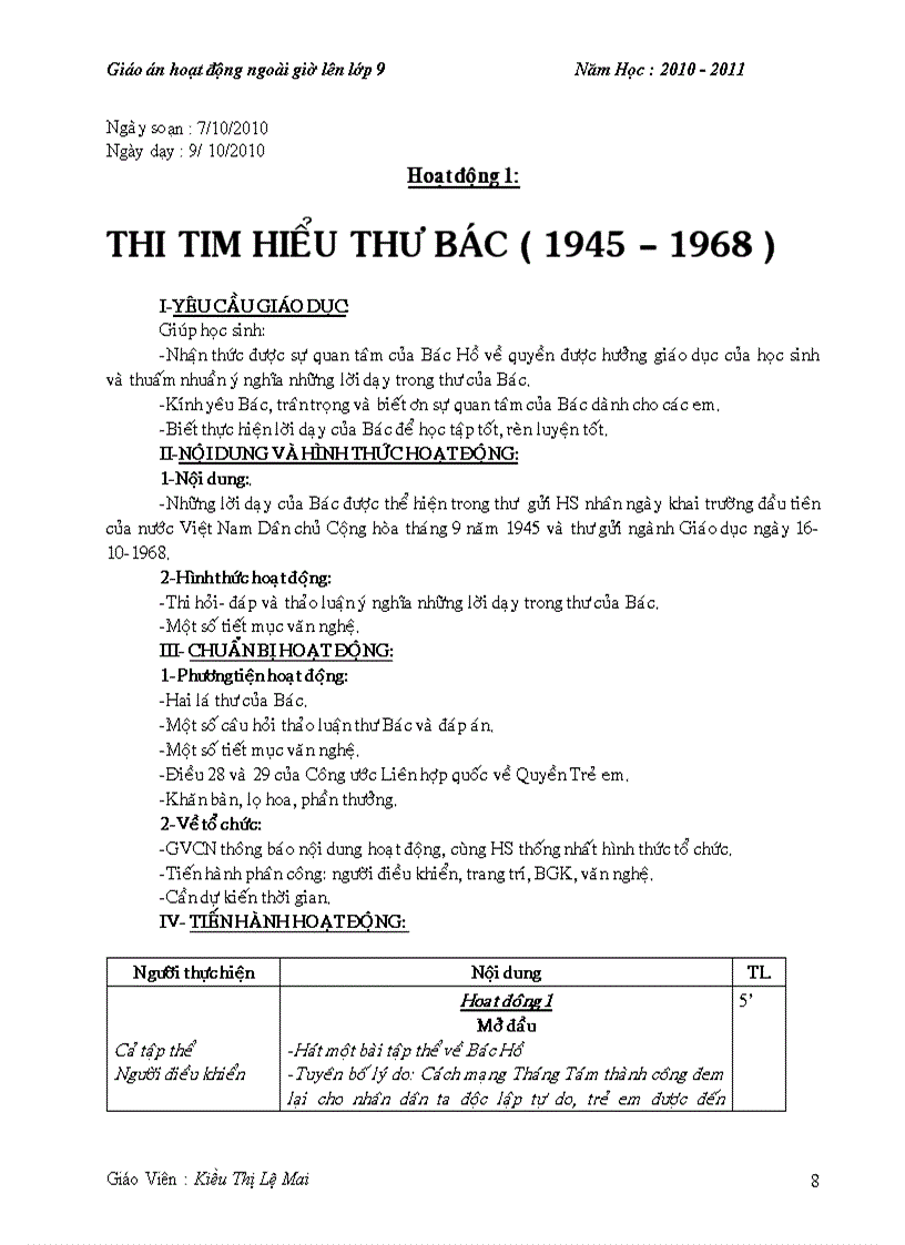image for page HDNG lên lớp