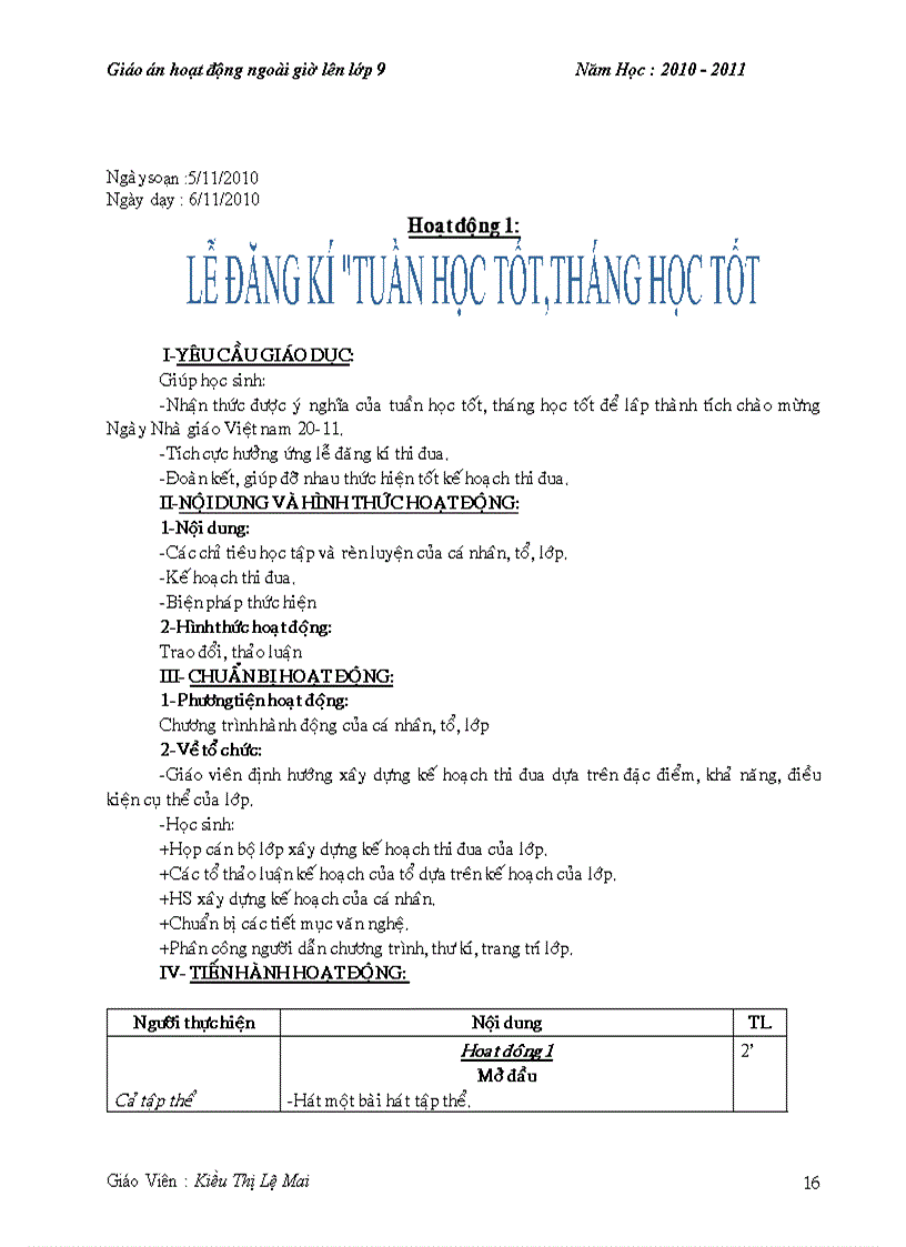 image for page HDNG lên lớp