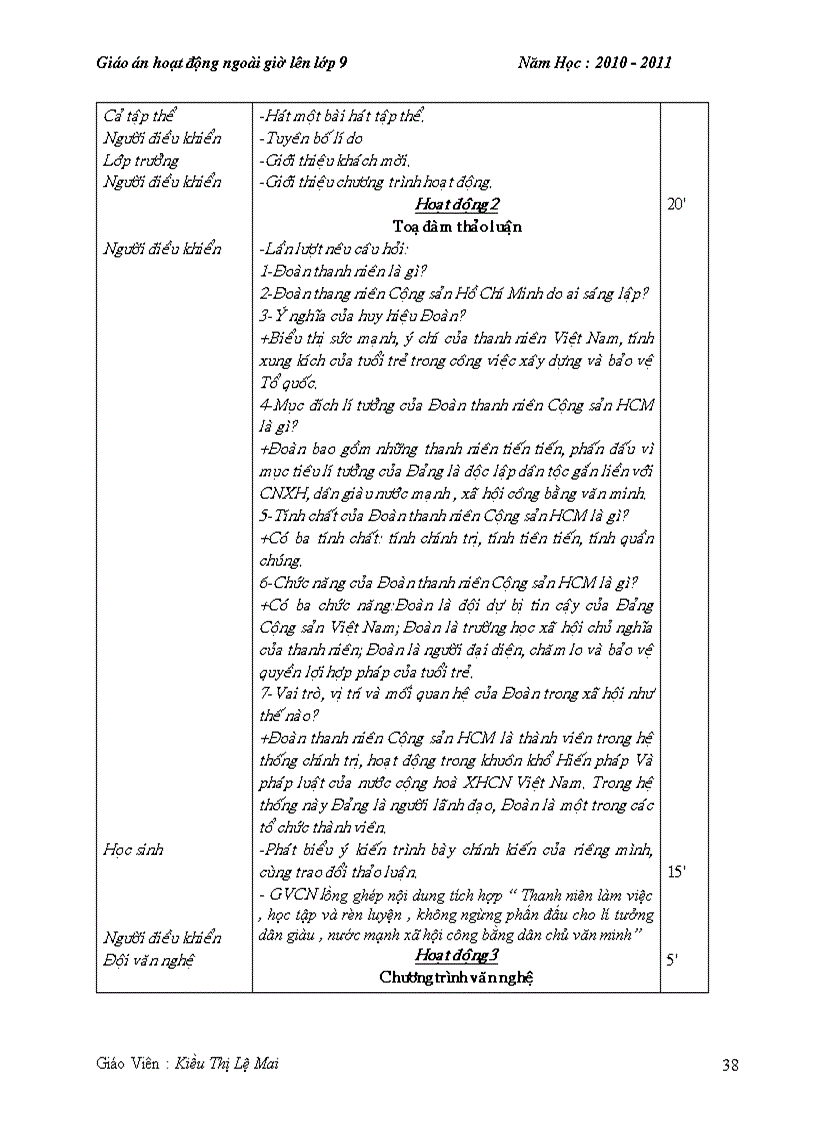 image for page HDNG lên lớp