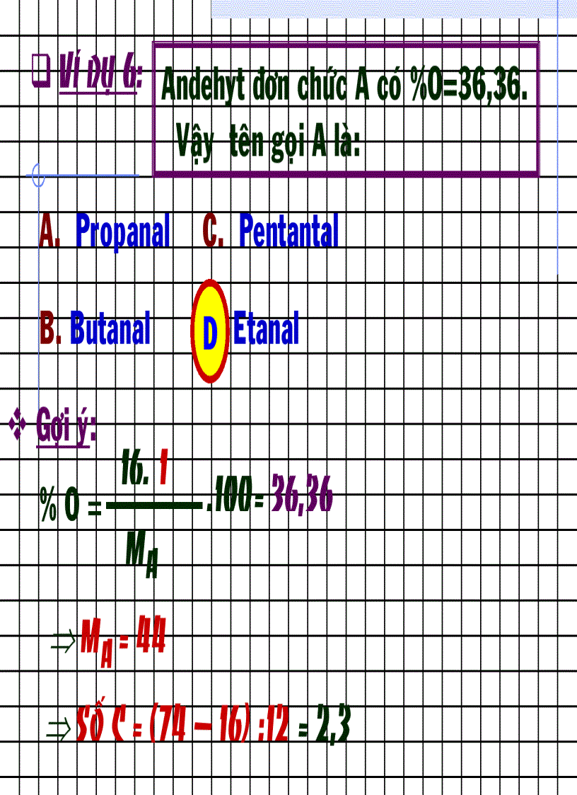 image for page Hóa ĐH CĐ đáp án 8