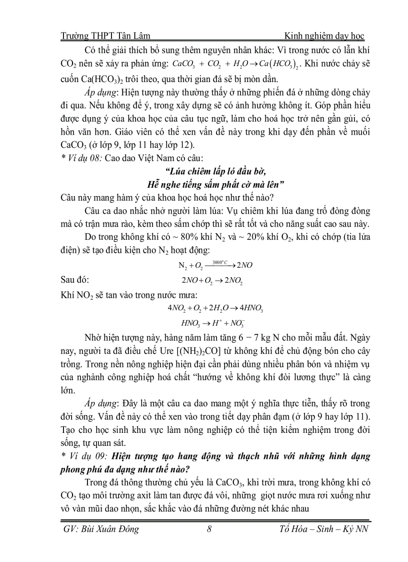 image for page Kndh vận dụng kiến thức hóa học vào giải thích các hiện tượng thực tế