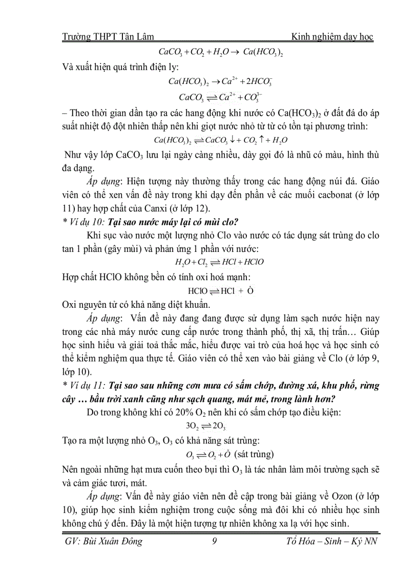 image for page Kndh vận dụng kiến thức hóa học vào giải thích các hiện tượng thực tế