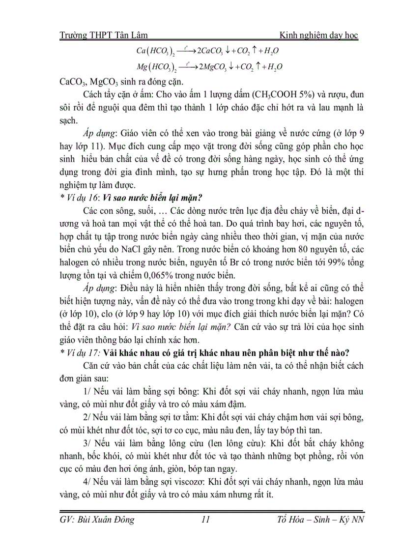 image for page Kndh vận dụng kiến thức hóa học vào giải thích các hiện tượng thực tế