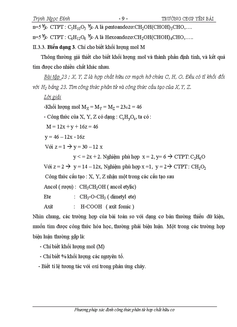 image for page Lap cong thuc phan tu HCHC lop 9 Phan II