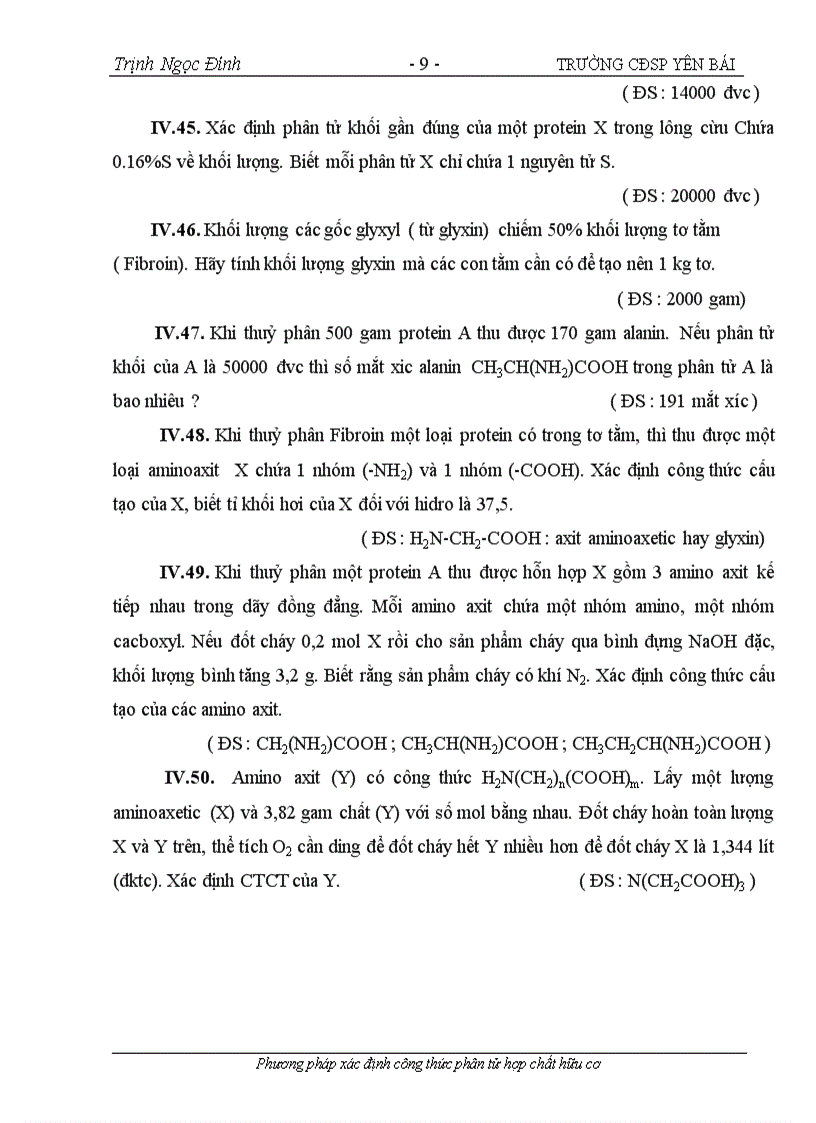 image for page Lap cong thuc phan tu HCHC lop 9 Phan IV