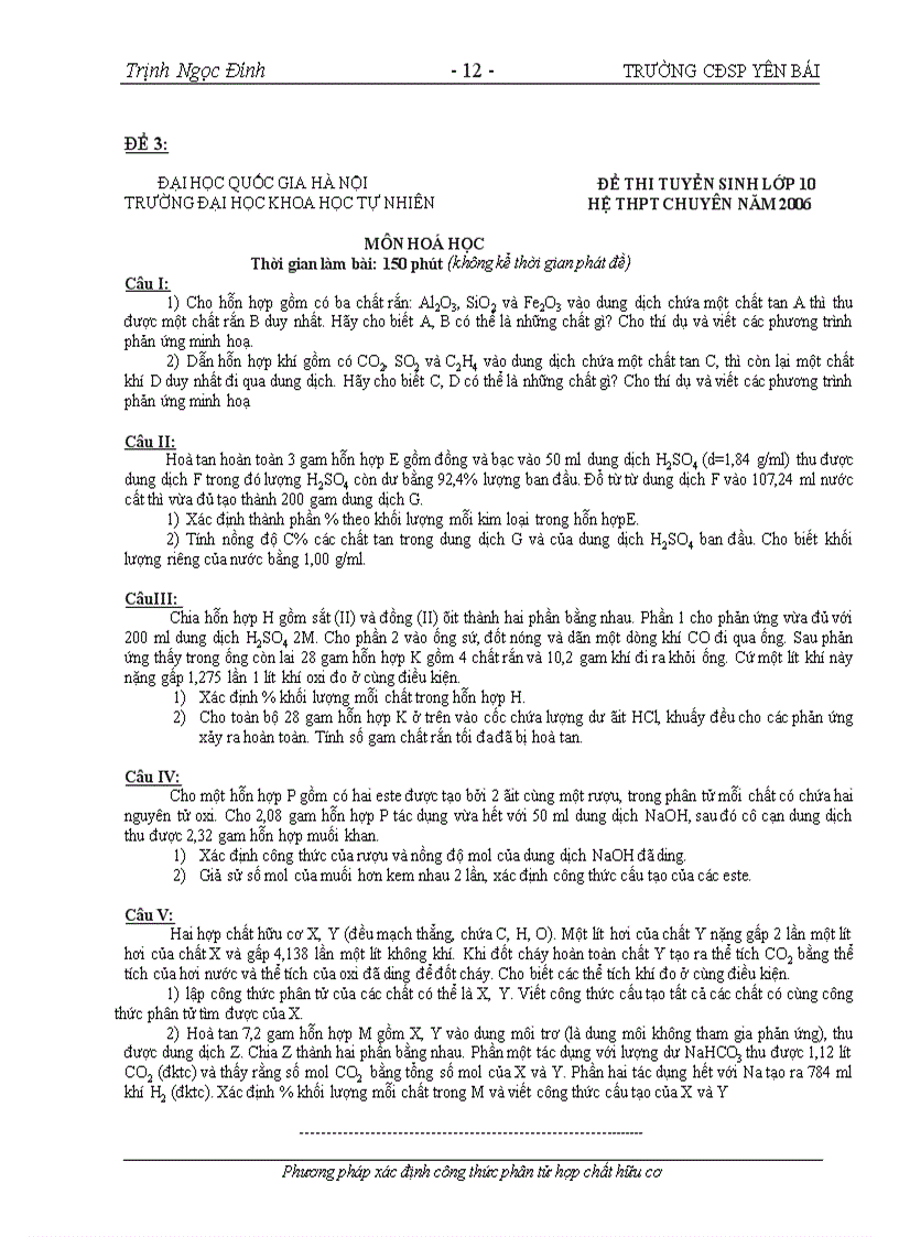 image for page Lap cong thuc phan tu HCHC lop 9 Phan IV