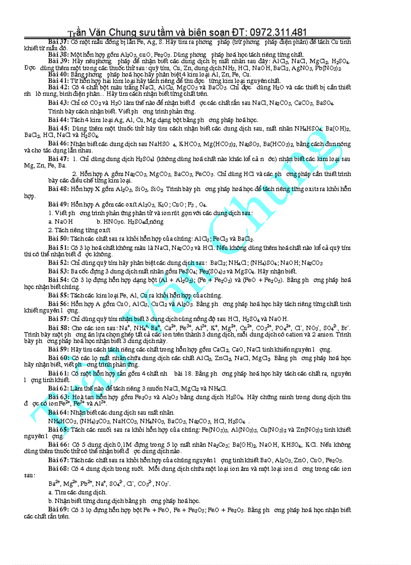 image for page Nhận Biết Tách riêng các chất