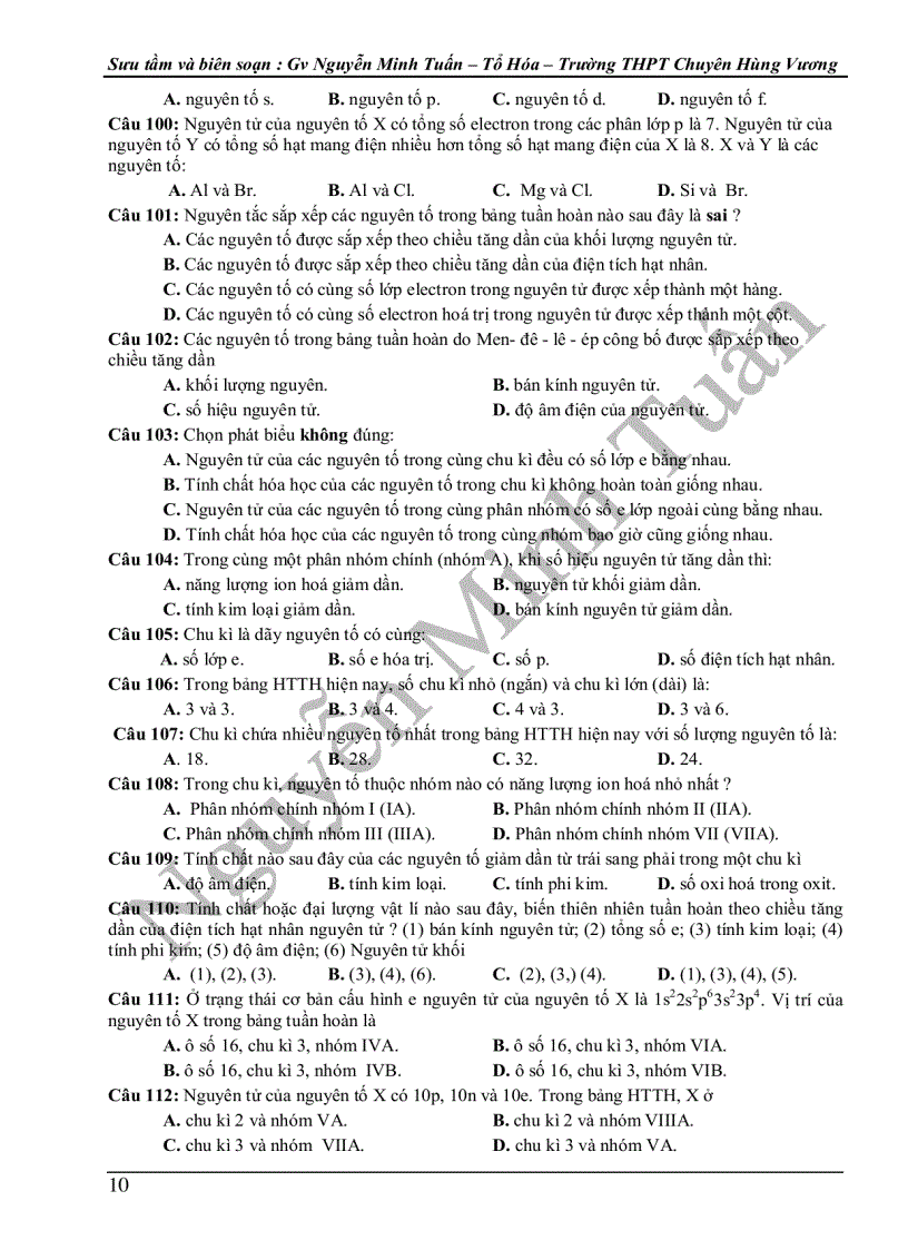 image for page On thi HD mon Hoa