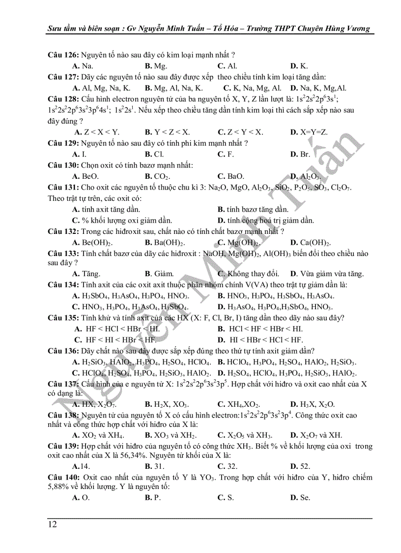 image for page On thi HD mon Hoa