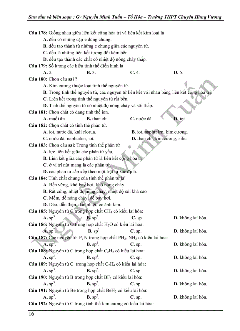 image for page On thi HD mon Hoa