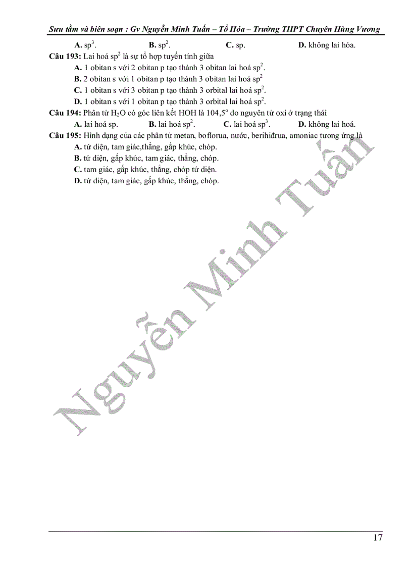 image for page On thi HD mon Hoa