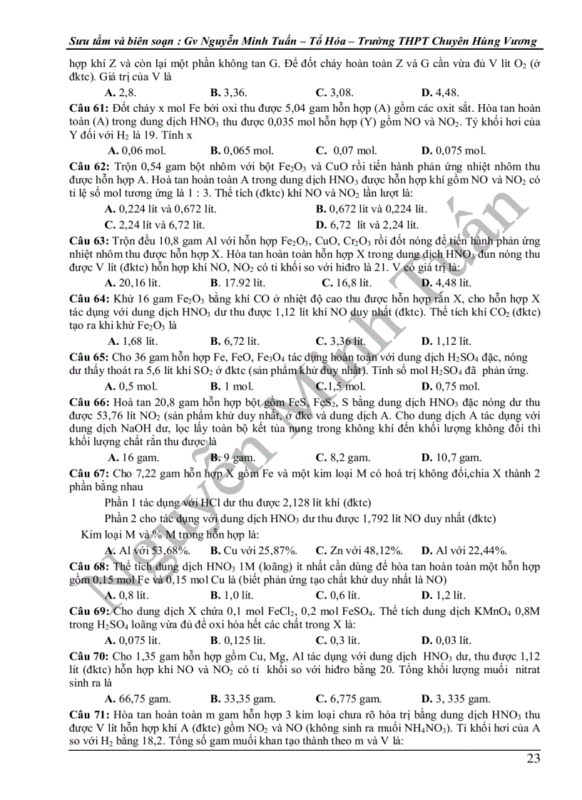 image for page On thi HD mon Hoa