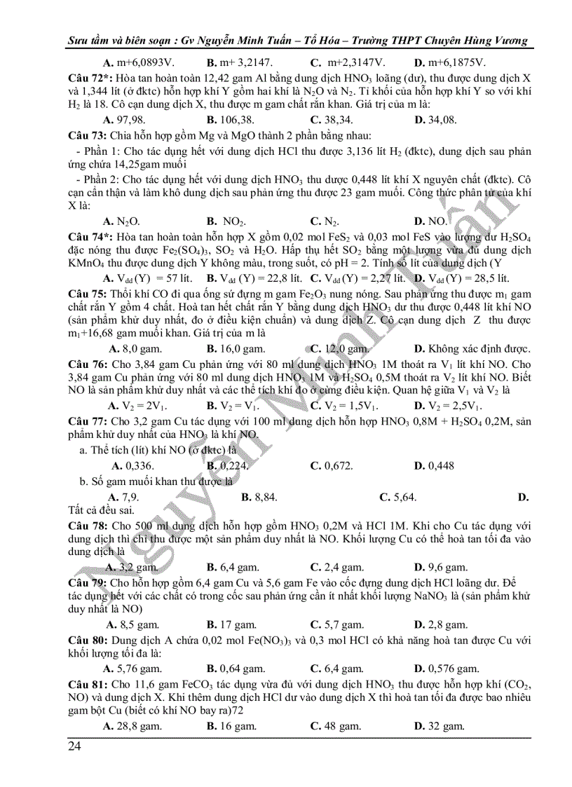 image for page On thi HD mon Hoa