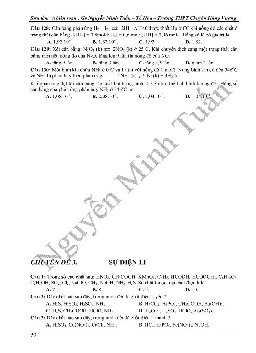 image for page On thi HD mon Hoa